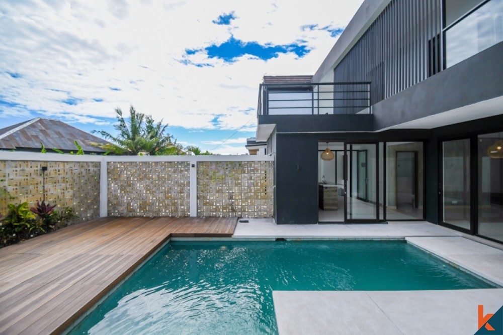 Beautiful New Project Three Bedroom Villa for Sale in Canggu
