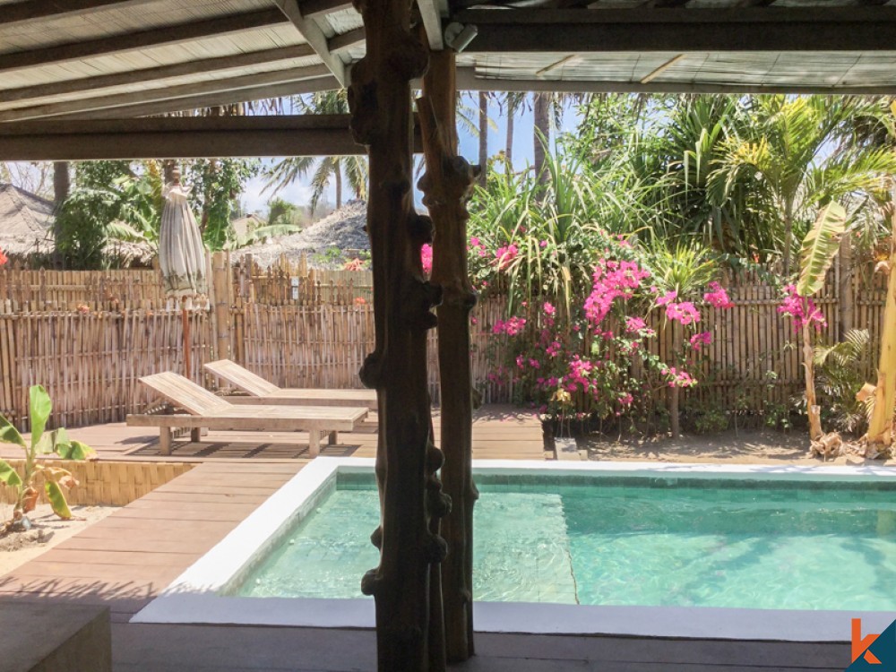 Villa de vacances de deux chambres avec un bon retour sur investissement à vendre à Gili Trawangan