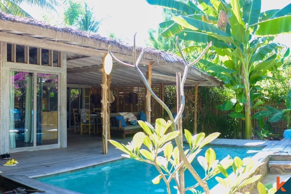 Villa de vacances de deux chambres avec un bon retour sur investissement à vendre à Gili Trawangan