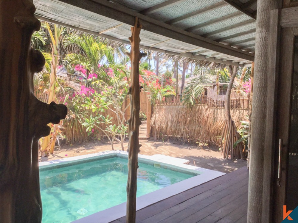 Villa de vacances de deux chambres avec un bon retour sur investissement à vendre à Gili Trawangan