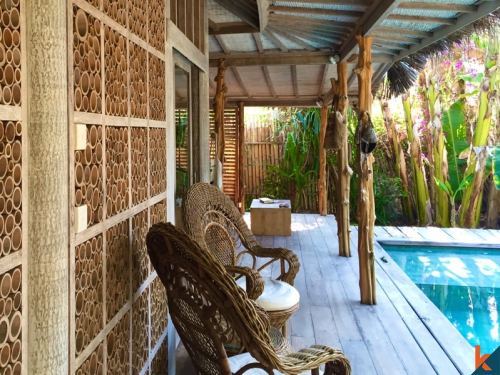 Villa de vacances de deux chambres avec un bon retour sur investissement à vendre à Gili Trawangan