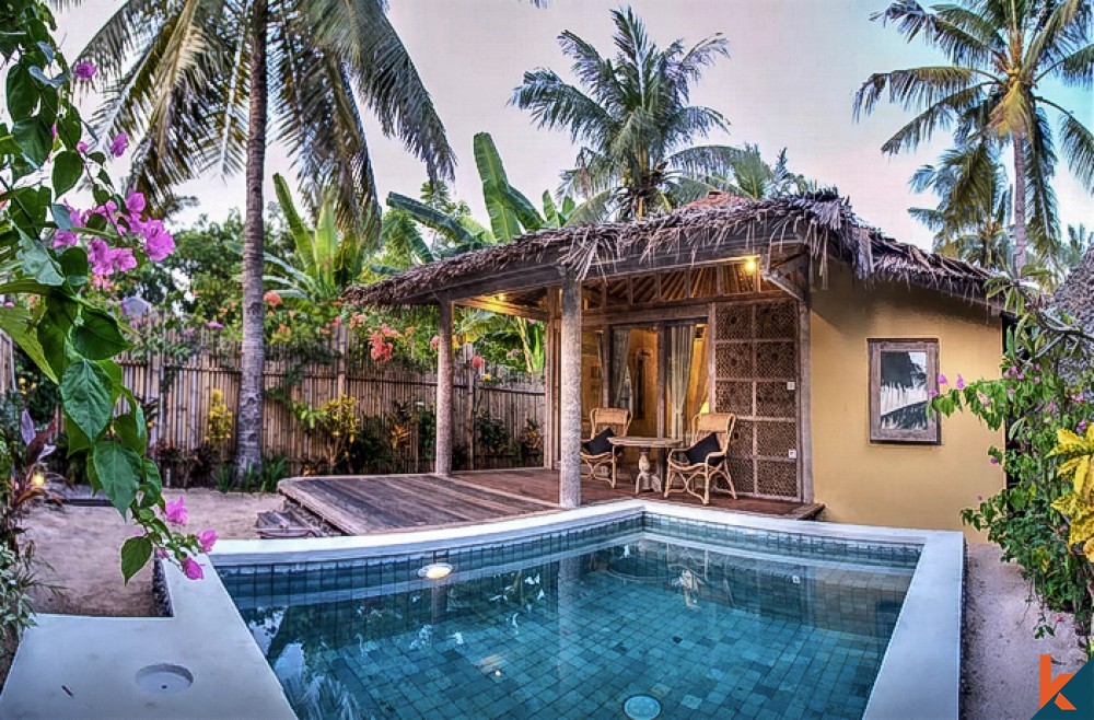 Vacation Two Bedrooms Villa with Good ROI for Sale in Gili Trawangan