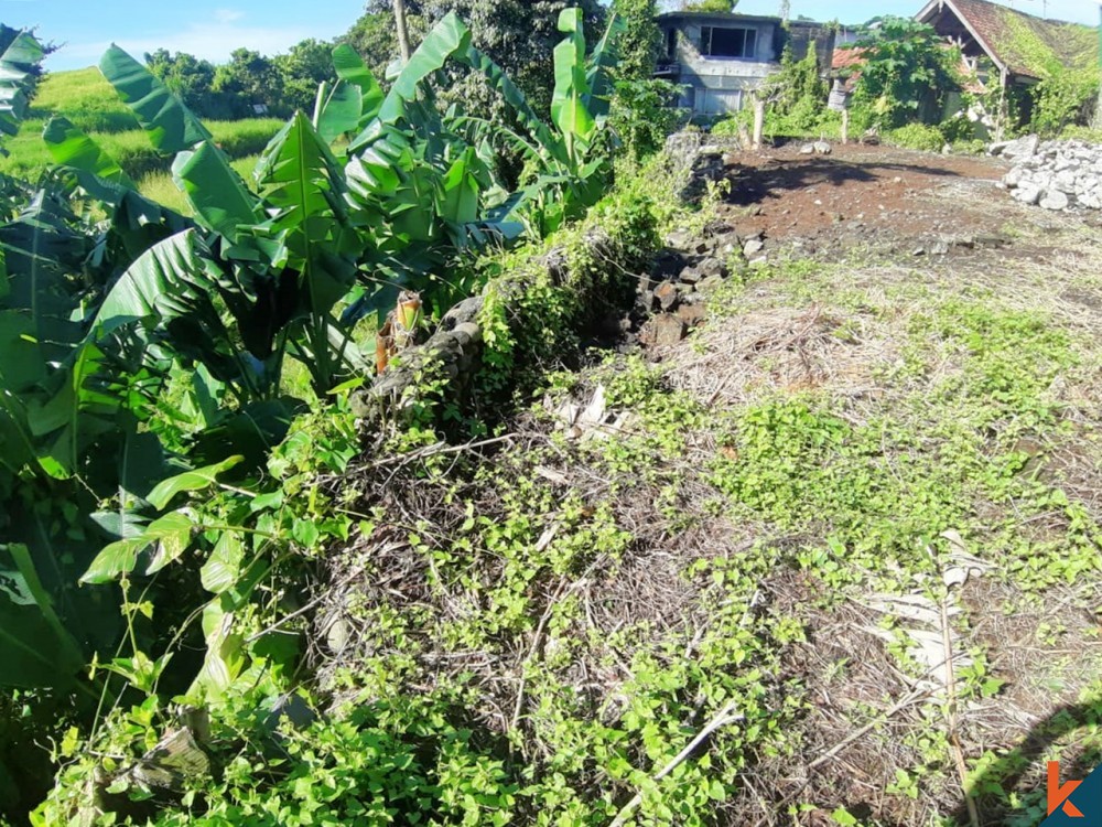 Belle parcelle avec vue exceptionnelle à Mengwi à vendre