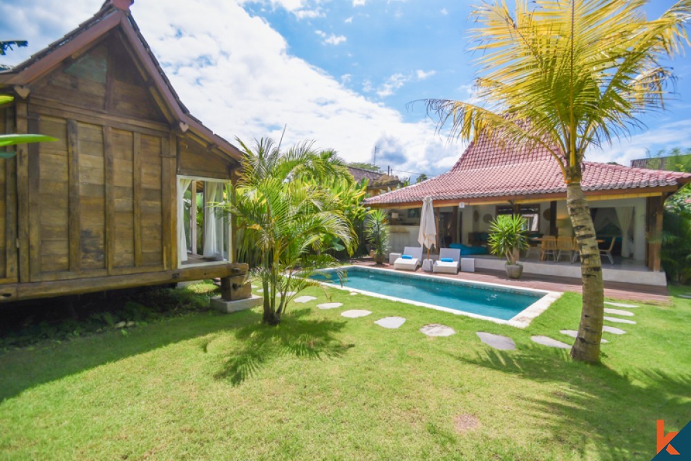 Beautiful Three Bedrooms Joglo for Sale in Ubud