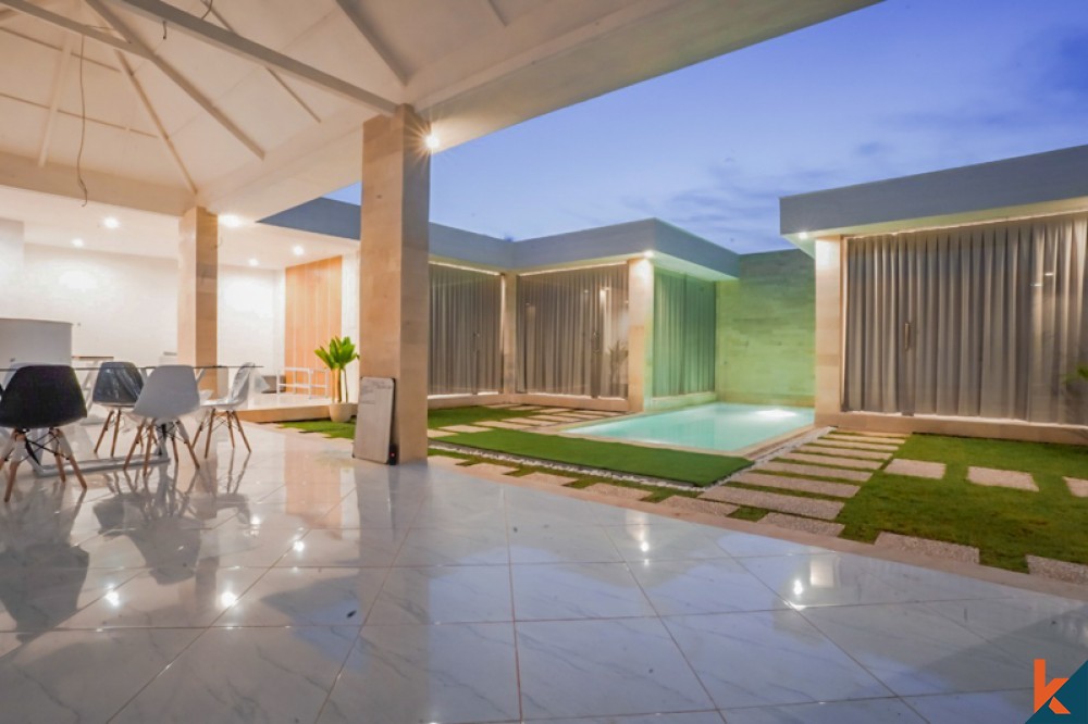 Dijual Villa Baru Bergaya Modern dengan Sewa Jangka Panjang di Jimbaran