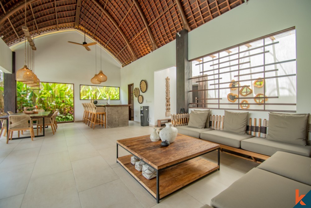 Luxury Brand New Villa with Ricefield View for Sale in Ubud