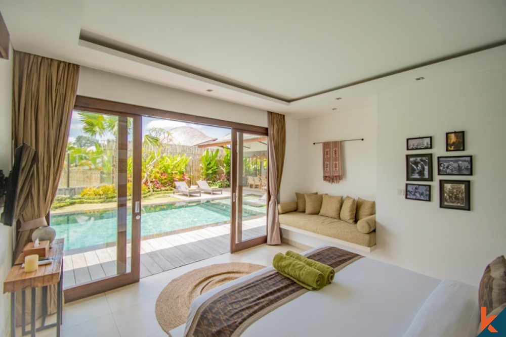 Luxury Brand New Villa with Ricefield View for Sale in Ubud