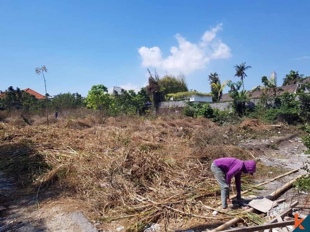 Terrain prêt à construire à long bail à Umalas à vendre