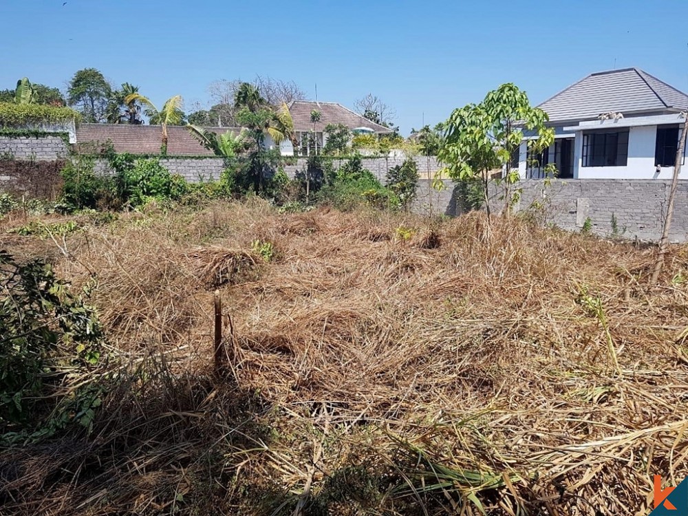 Ready to Build Long Lease Land in Umalas for Sale