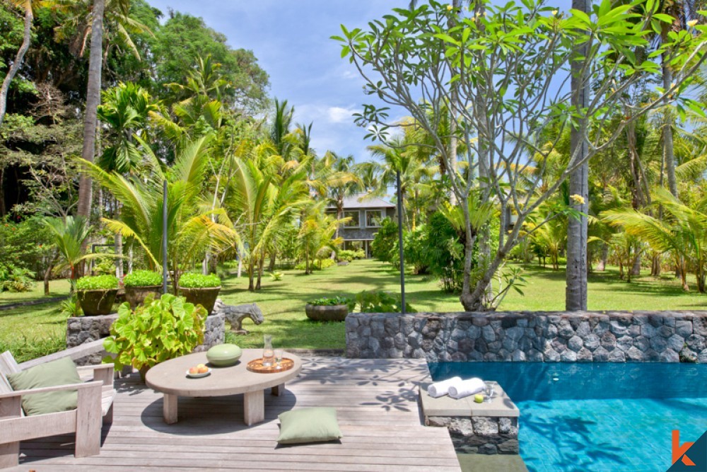 Luxurious Tropical Jungle Two Level Villa for Sale in Ubud