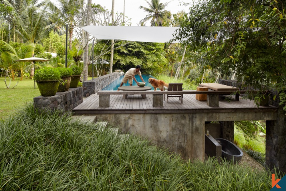 Villa Mewah Hutan Tropis Dua Tingkat Dijual di Ubud