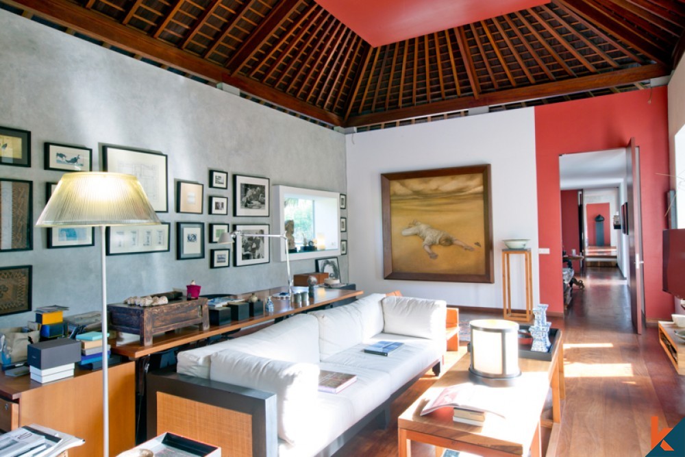 Luxurious Tropical Jungle Two Level Villa for Sale in Ubud