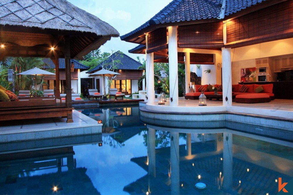 Villa Mewah Pribadi Dijual di Lokasi Utama Drupadi