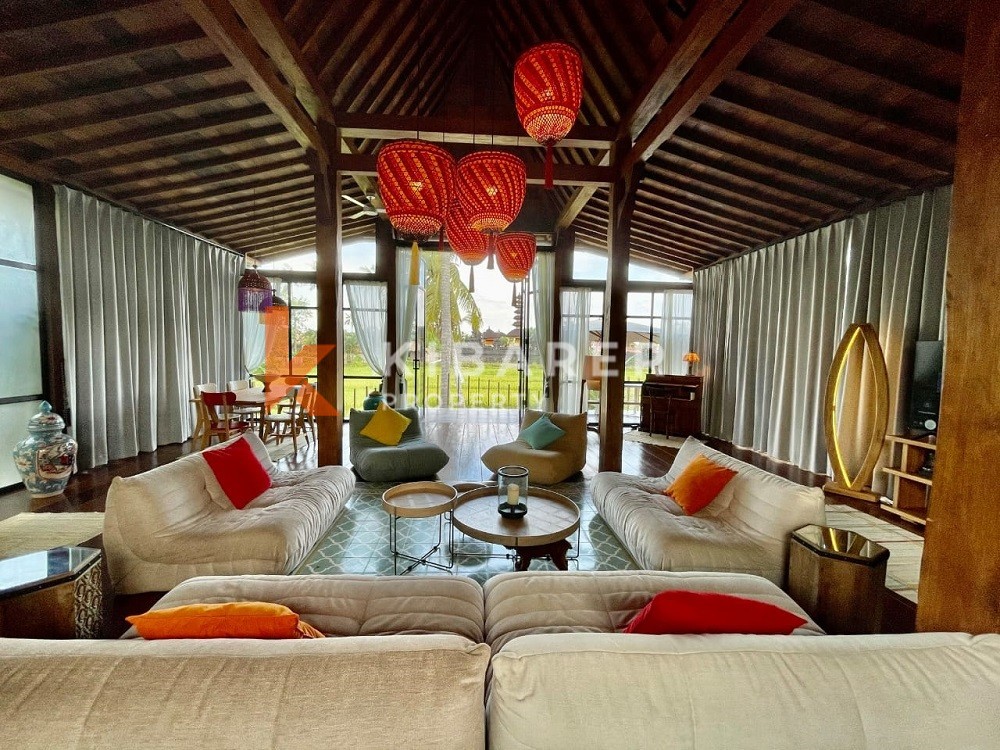 Unique Two-Bedroom Villa with rice field view in Seseh (Available on December 2nd 2025)