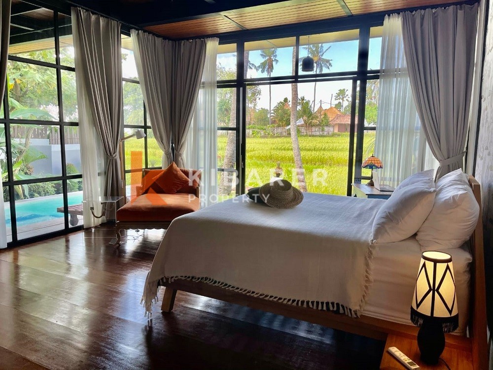 Unique Two-Bedroom Villa with rice field view in Seseh (Available on December 2nd 2025)