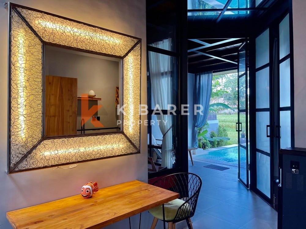 Unique Two-Bedroom Villa with rice field view in Seseh (Available on December 2nd 2025)