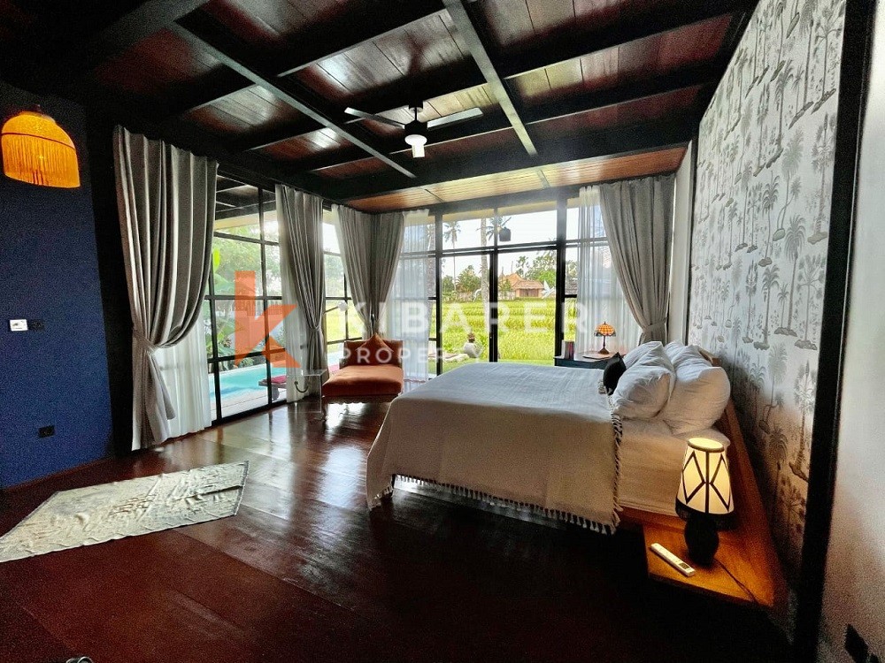 Unique Two-Bedroom Villa with rice field view in Seseh (Available on December 2nd 2025)