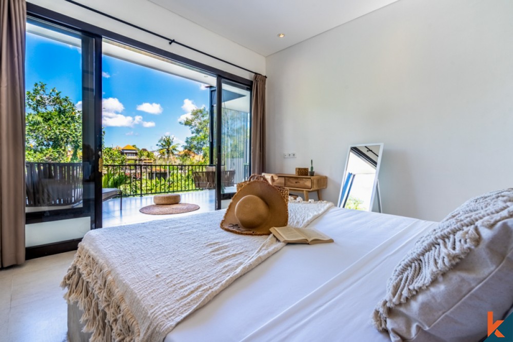 Villa neuve avec vue sur la jungle à vendre à Canggu