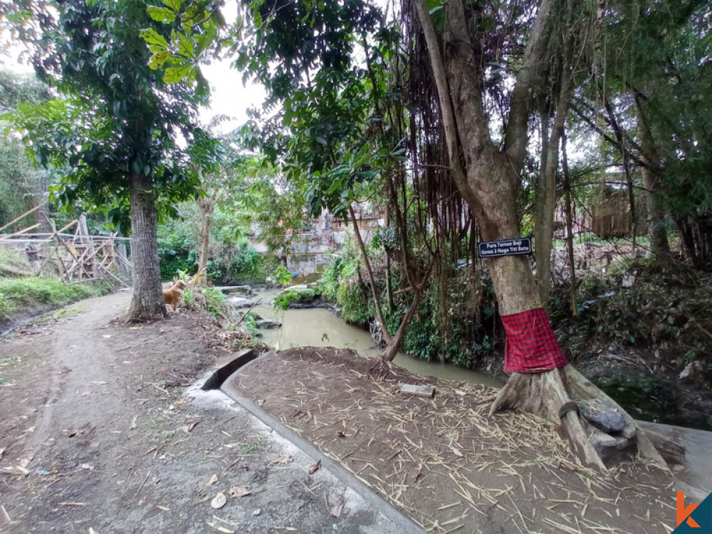 Freehold Land Close To The River for Sale in Ubud