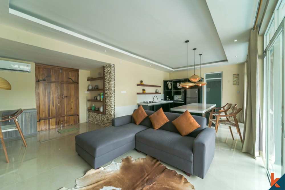 Villa Bergaya Satu Kamar Tidur Menakjubkan Dijual di Kerobokan