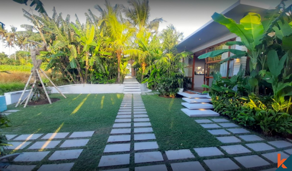 Ultimate Luxury and Spectacular Design with Panoramic Views of Iconic Rice Fields