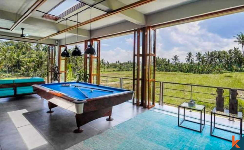 Ultimate Luxury and Spectacular Design with Panoramic Views of Iconic Rice Fields