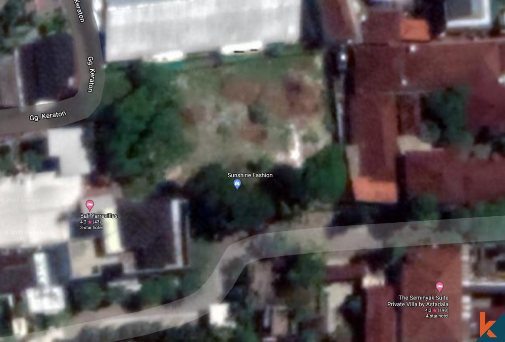Amazing Freehold Land for Sale in Prime Location of Seminyak