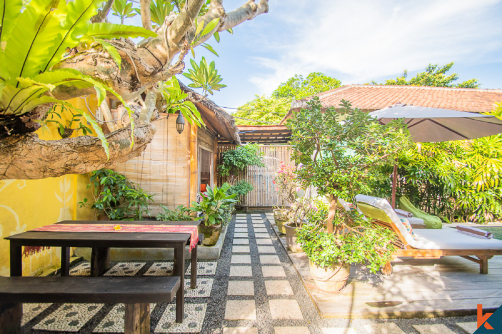 Villa Freehold Guest House Menakjubkan dengan ROI Terbaik untuk Dijual di Sanur