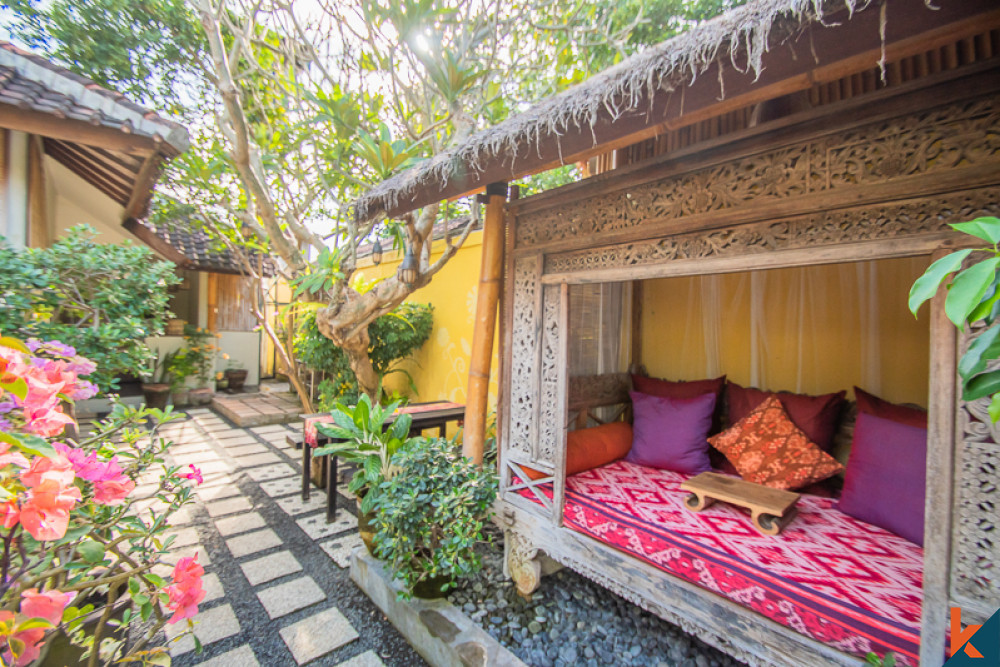 Amazing Freehold Guest House Villa with Best ROI for Sale in Sanur