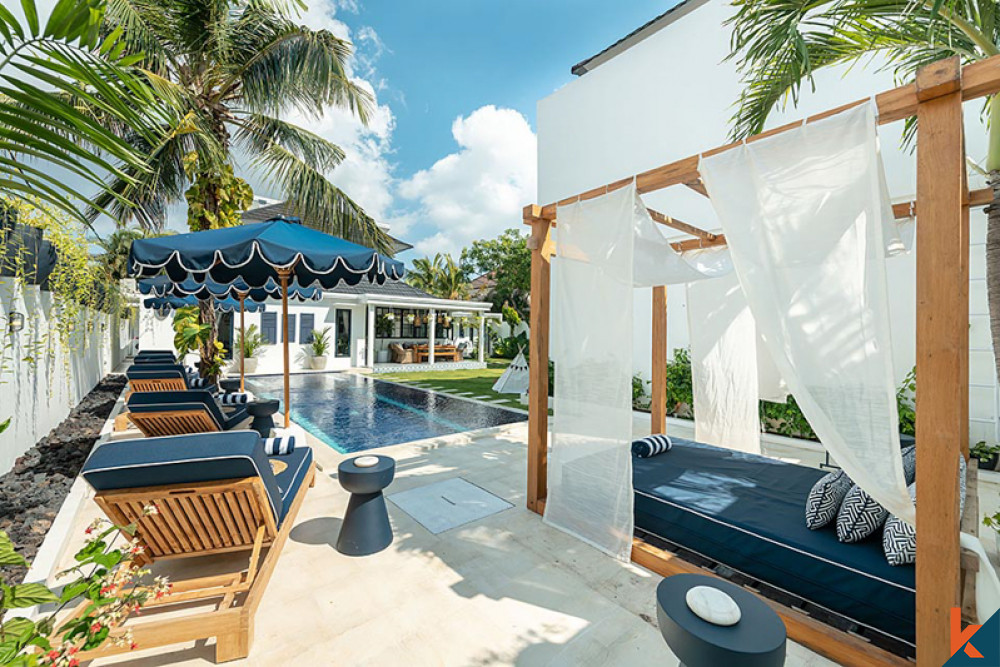 Luxurious Modern Five Bedrooms Villa for Sale in Seminyak