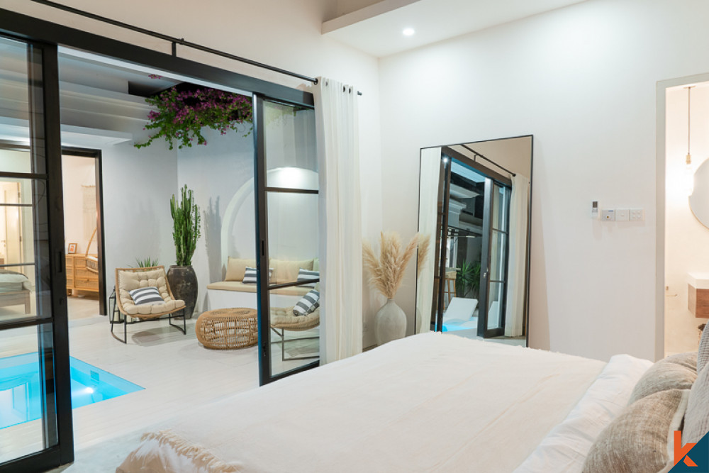 Brand New Three Bedrooms Minimalist Modern villa for Sale in Canggu