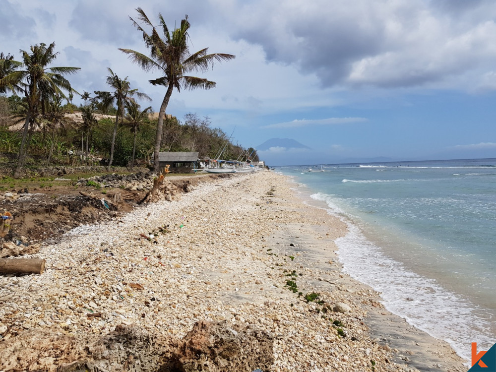 Amazing Beachfront Land 17 Are in Nusa Penida for Sale