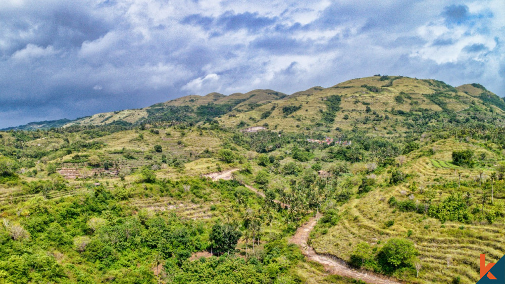 Terrain en pleine propriété massive à Nusa Penida à vendre