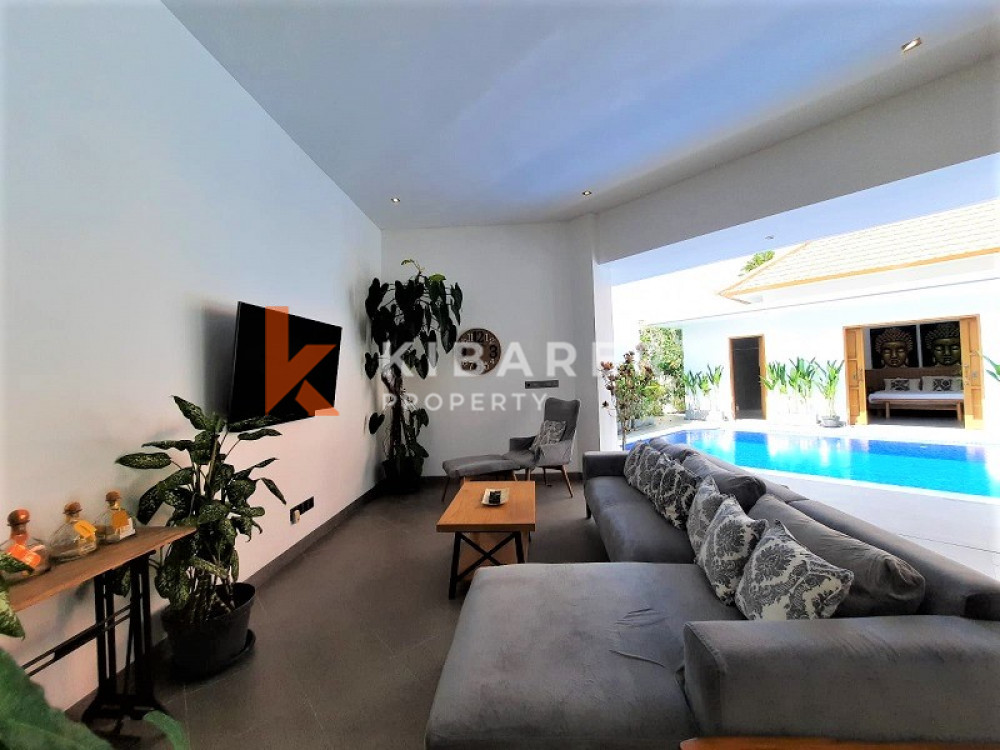 Amazing Newly Renovated Three Bedrooms Enclosed Living Villa In Kerobokan (AVAILABLE 20 JUNE 2026)