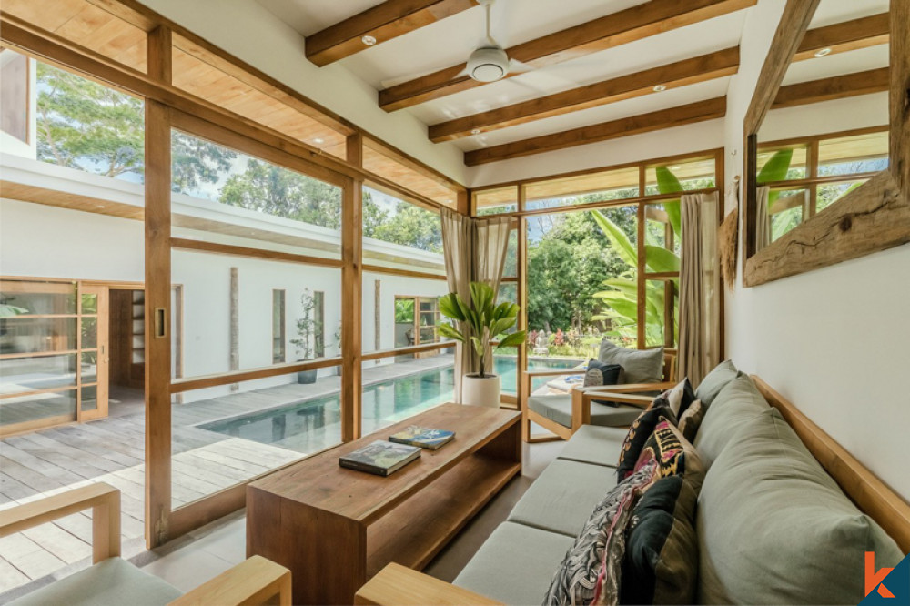 Brand New Three Bedrooms Villa With Amazing View for Sale in Canggu