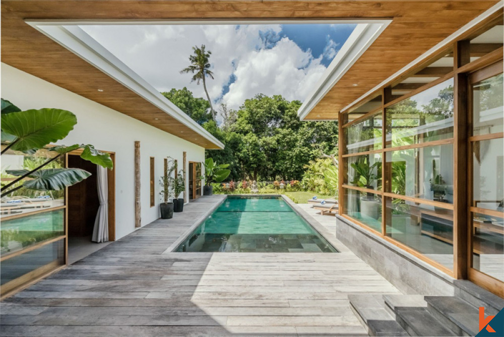 Brand New Three Bedrooms Villa With Amazing View for Sale in Canggu