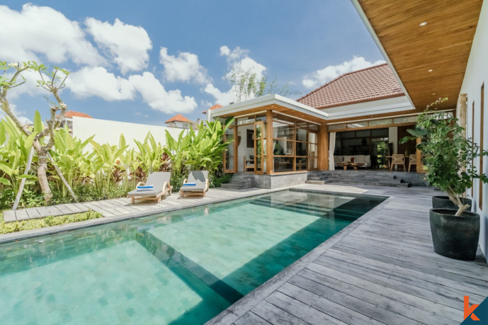 Brand New Three Bedrooms Villa With Amazing View for Sale in Canggu