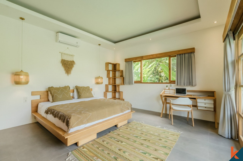 Brand New Three Bedrooms Villa With Amazing View for Sale in Canggu