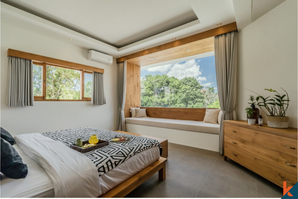 Villa Baru Tiga Kamar Tidur Dengan Pemandangan Luar Biasa Dijual di Canggu