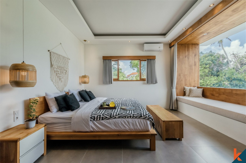 Brand New Three Bedrooms Villa With Amazing View for Sale in Canggu