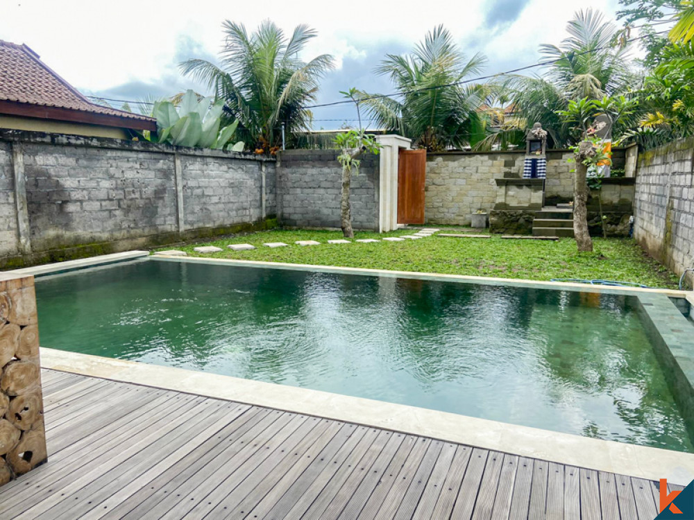 Villa Proyek Hak Milik Baru Dijual di Jantung Ubud