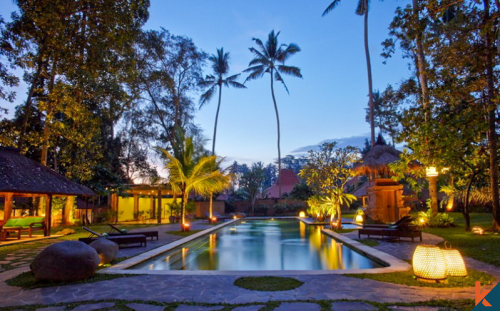 Propriété à long bail à l'intérieur d'un complexe communautaire à vendre à ubud