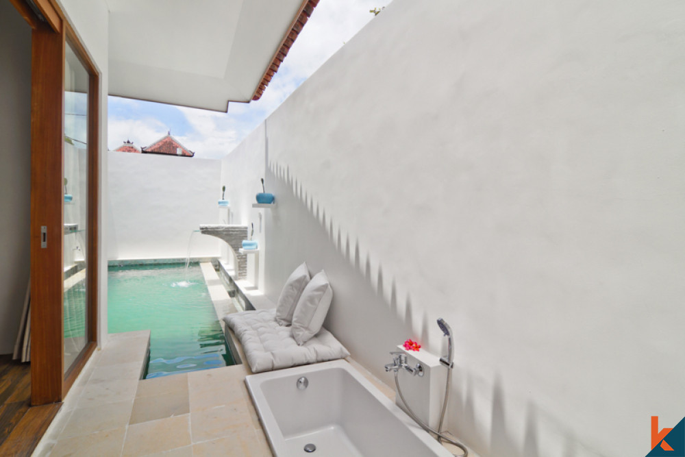 Idyllic One Bedroom Brand New Villa in Umalas with Long Lease
