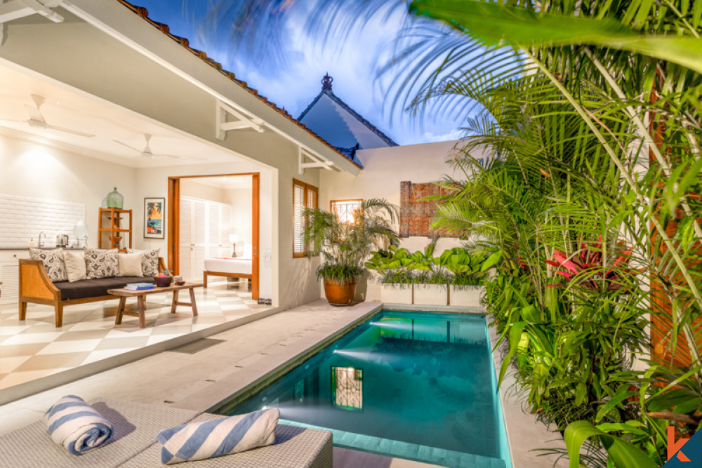 Villa chic d'une chambre à louer à Seminyak