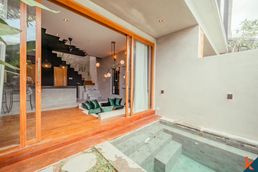 Dijual Villa 1 Kamar Tidur Modern Minimalis di Canggu