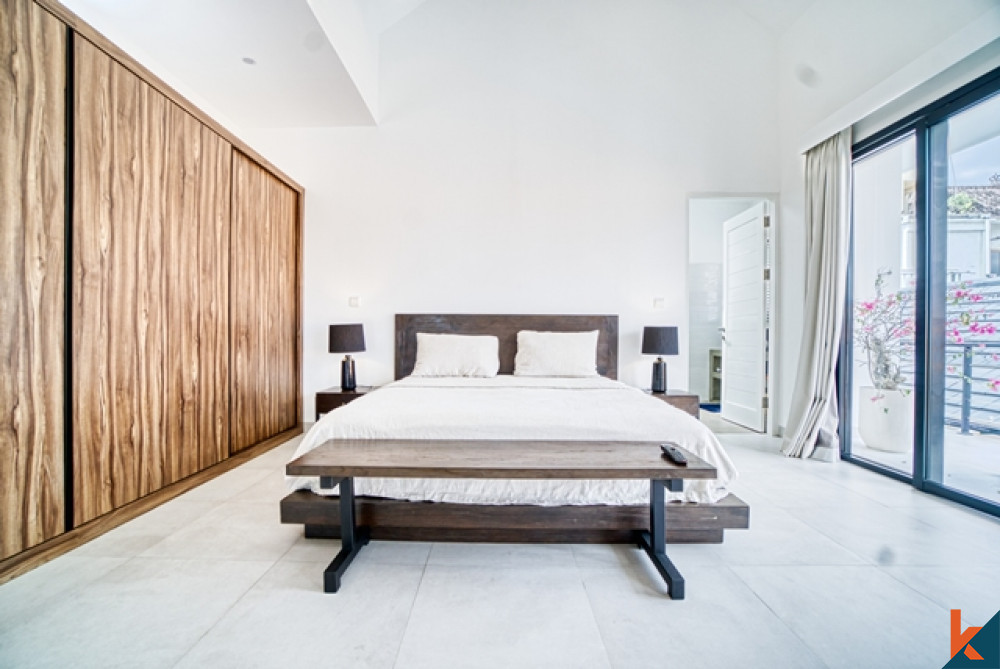 Brand New Modern 4 Bedroom Leasehold Villa in Canggu for Sale