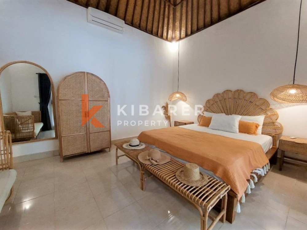 charming three bedroom open living villa in seminyak