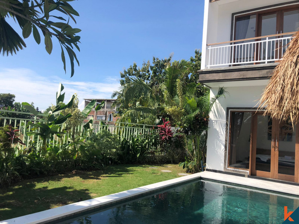 Reduced Price Great Villa in Canggu Shortcut with Ricefield View for Sale