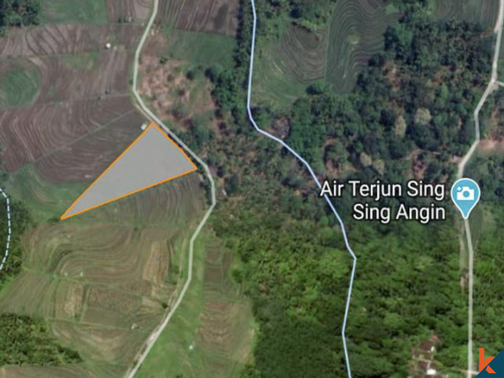 Terrain au meilleur rapport qualité-prix avec vue imprenable à louer à Selemadeg