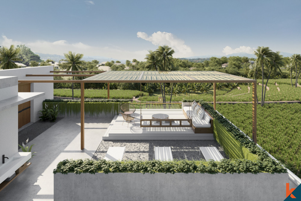 Upcoming Modern Tropical Villa for Lease in Canggu